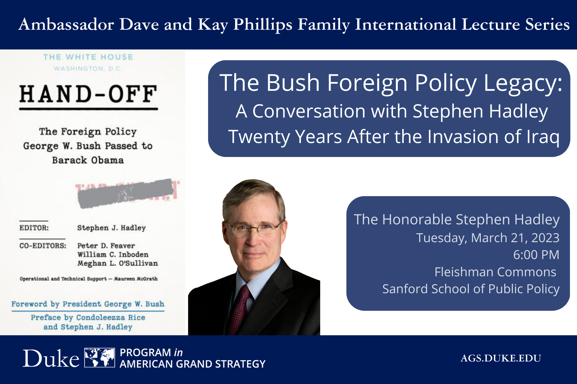 The Bush Foreign Policy Legacy